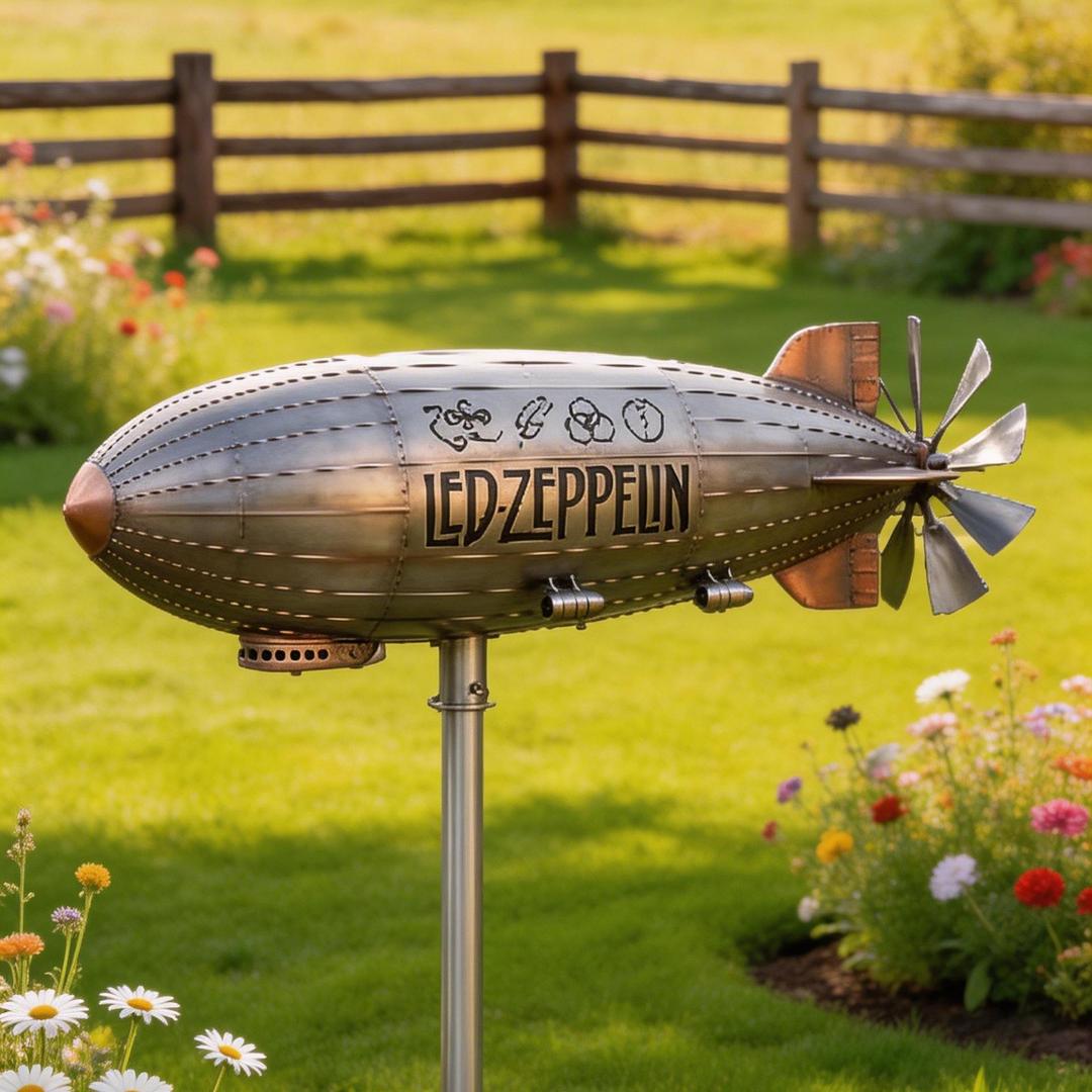 🔥Zeppelin Garden Wind Spinner✈️