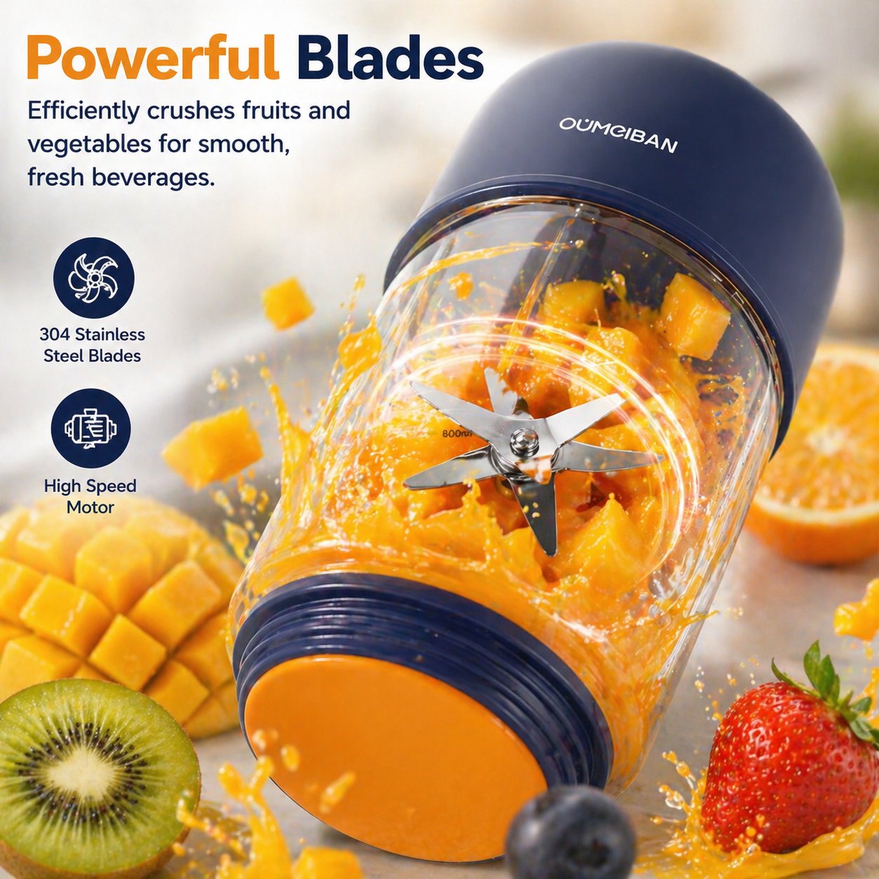 💥 50% OFF – First 50 orders only! 🔥Portable Household Appliances Juicer