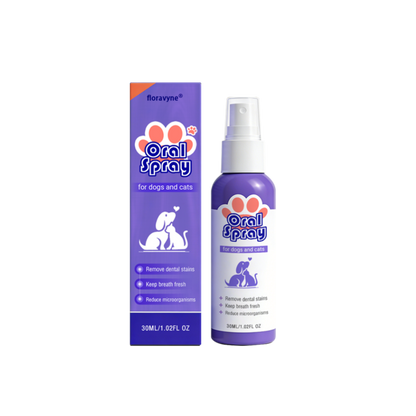🔥Hot Sales 50% OFF🔥🔥 Pet Dental Care Spray – Fresh Breath & Easy Oral Care for Dogs & Cats 🐶🐱-CU