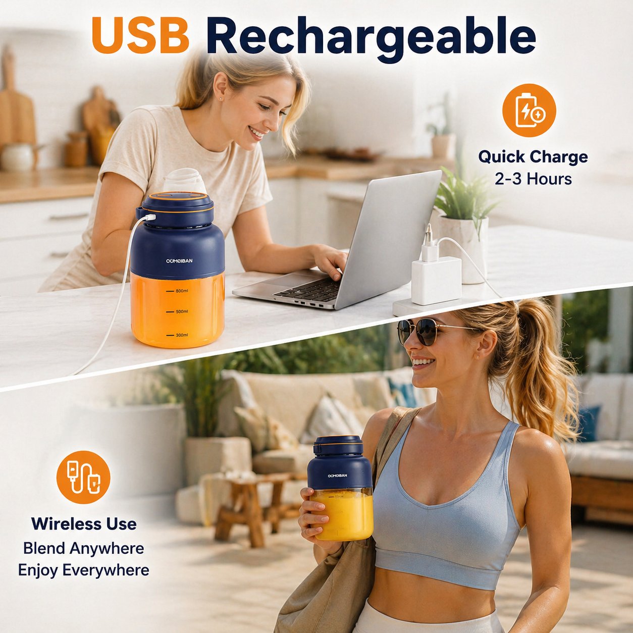 💥 50% OFF – First 50 orders only! 🔥Portable Household Appliances Juicer