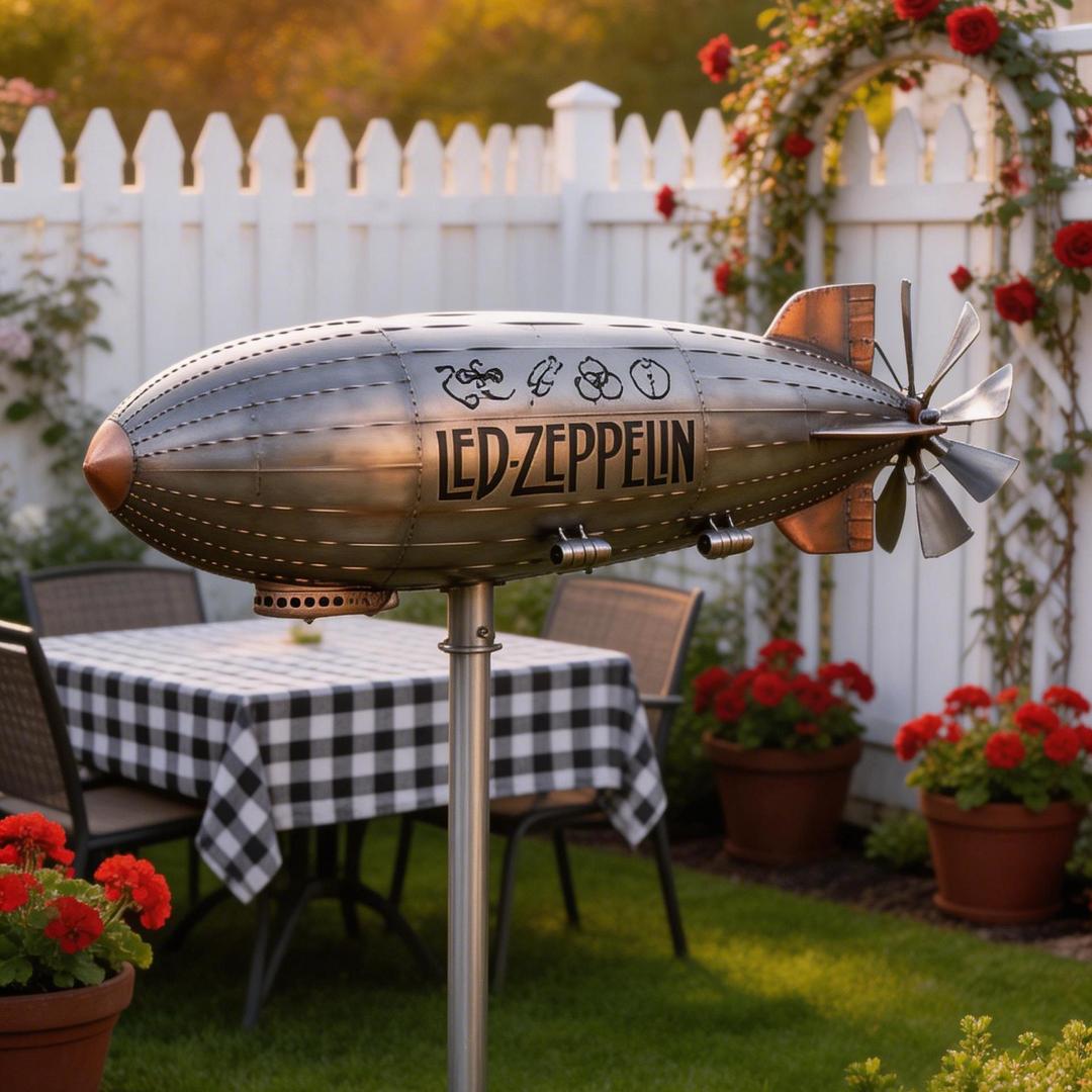 🔥Zeppelin Garden Wind Spinner✈️