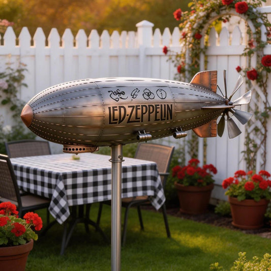 🔥Zeppelin Garden Wind Spinner✈️