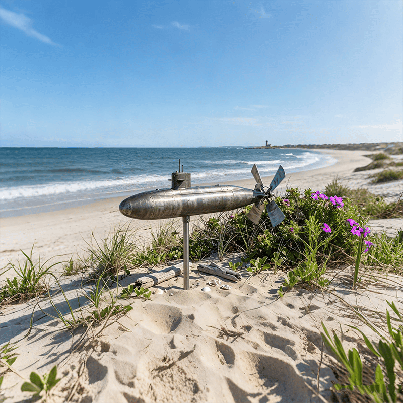 ⚓Navy Submarine Wind Spinner (Exact match to the video demonstration!)