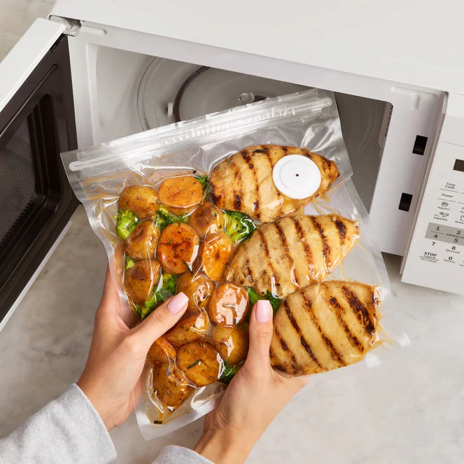🔥💥 Limited Blast: 50% off for first 50 only! 💥🔥🍽️ Chef Preserve Compact Vacuum Sealer – Easy-to-Use, Automatic Air Extraction | Keep Food Fresh Up to 5x Longer