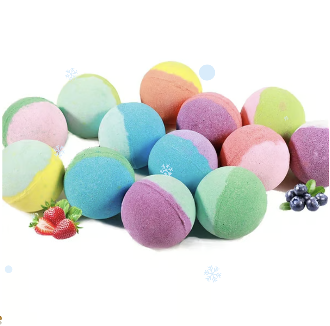 🔥2026 New Upgrade - 🛁 Natural Bath Bombs for Kids with Mega Bubbles & Surprise Inside 🥚✨
