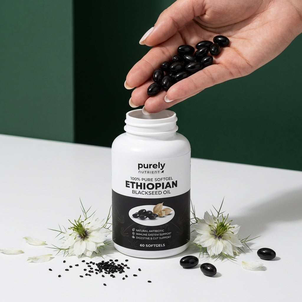 PURELYNUTRIENT ETHIOPIANBLACK SEED OIL