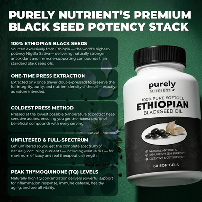 PURELYNUTRIENT ETHIOPIANBLACK SEED OIL
