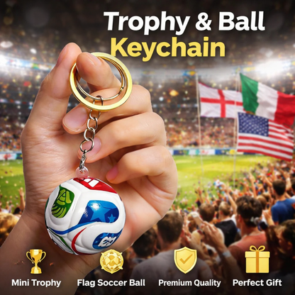 🔥Last Day 50% OFF⚽🏆 2026 Soccer Ball Keychain