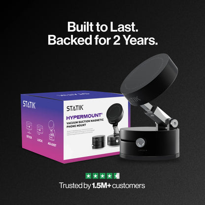 🔥Flash Sale ⚡ 40% off first 100 orders 🏷️🔧 HyperMount Vacuum Mount 💪 – Offer LP4 | Gen 2 🔄 – Reliable Locking Suction Cup Mount 🧲🔒 ✅