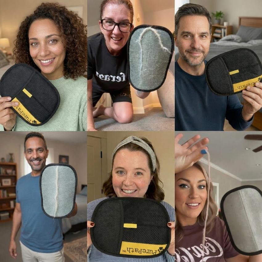 🔥💥 Flash Sale 🛒 – 50% off 🔥 first 50 orders 🎟️! 💥🔥 🛋️🚗👖 PurePath™ Glove 🧤✨ – Pet Hair 🐾 Be Gone! 👋 – Works on Clothes 👖, Furniture 🪑, Car Seats 🚙 & Carpets 🏠🧶. One Pass 🔄✅